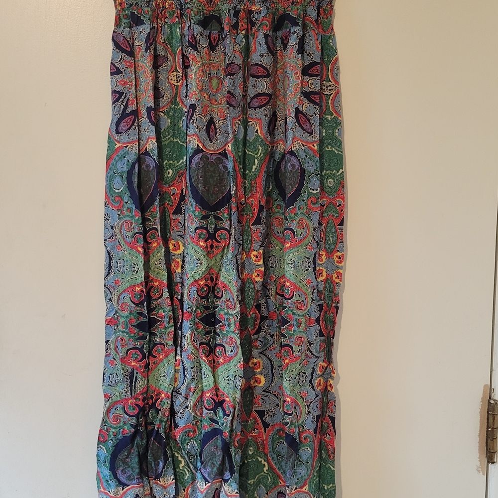 Colorful Patterned Women's Skirt